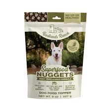 Badlands Ranch Superfood Nuggets Beef Tripe &amp; Kale Freeze-Dried Dog Food Topper, 8-oz