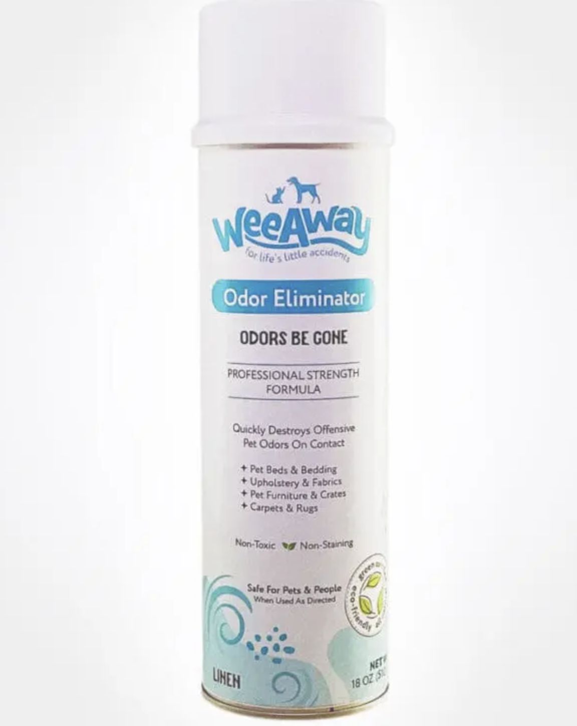 WEEAWAY ODORS BE GONE ODOR ELIMINATOR LINEN 18 OZ