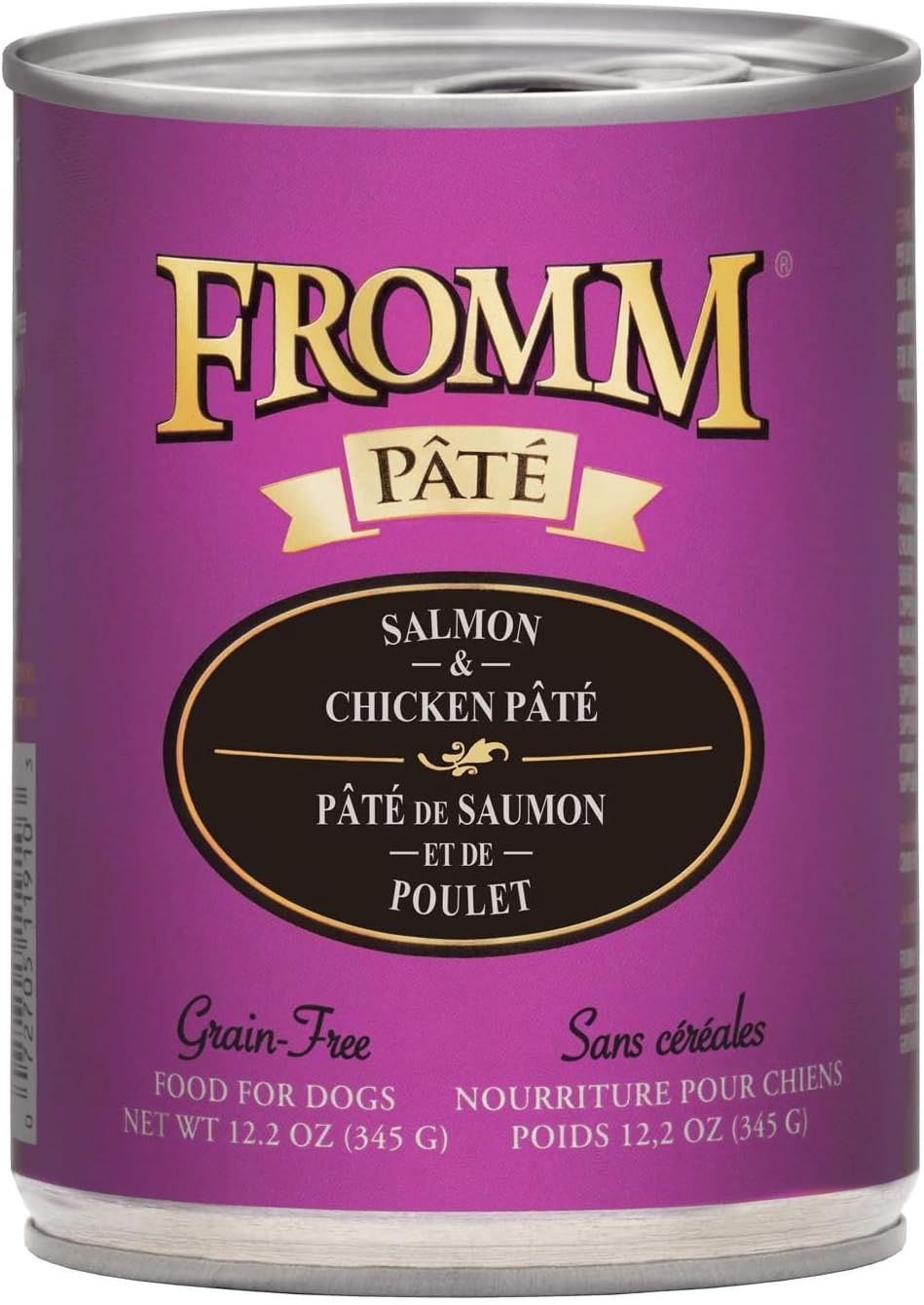 Fromm Salmon &amp; Chicken Pate Dog Food - Premium Wet Dog Food - Salmon Recipe  Can