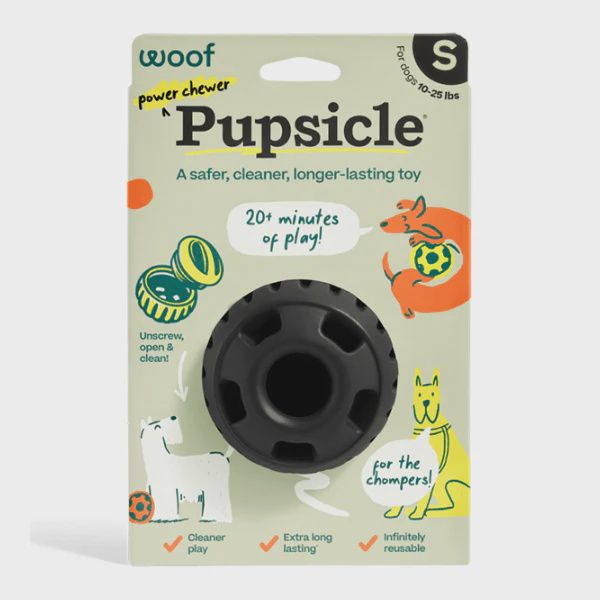 Woof The Pupsicle Treat Dispensing Dog Toy, Power Chewer, Small