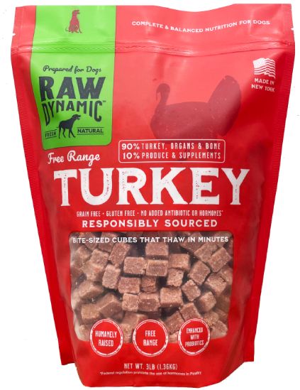 Raw Dynamic Frozen Turkey 3 lb