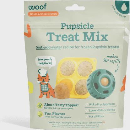 Woof Pupsicle Treat Mix Bacon Cheese