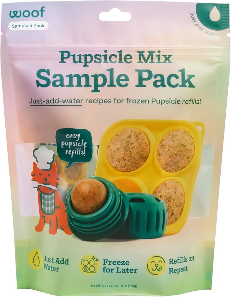Woof Pupsicle Treat Mix Sample Pack