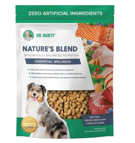 Nature’s Blend Essential Wellness Premium Freeze-Dried Raw Dog Food 80 oz
