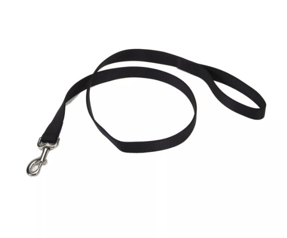CSTL SNGL PLY LSH BLK LG 1"X6