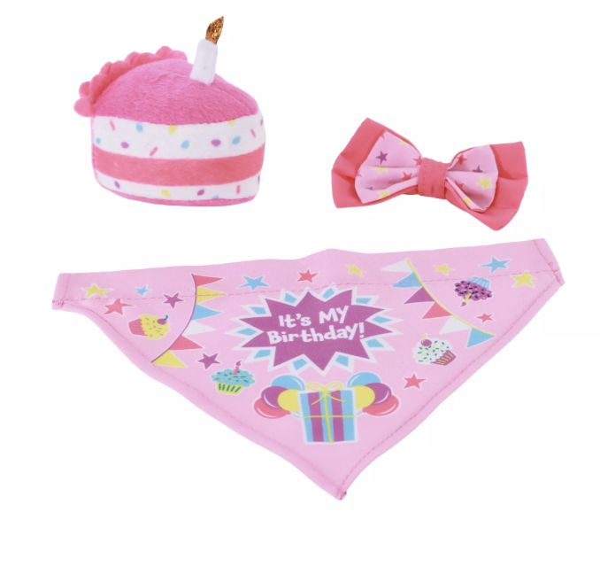 Li'l Pals Birthday Set Pink