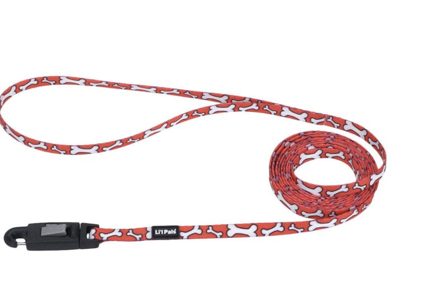 Li'l Pals Patterned Dog Leash with E-Z Snap
