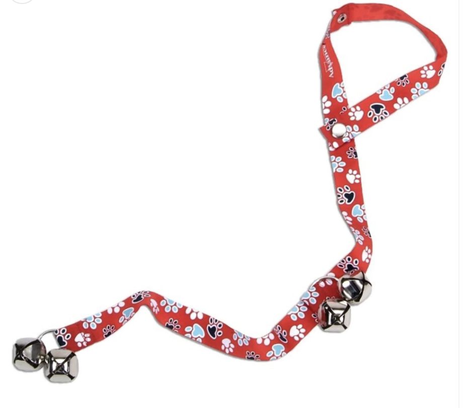 Coastal Potty Training Dog Bell RED