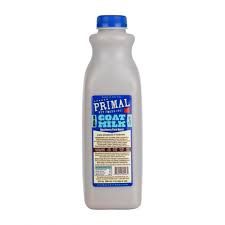 Primal Dog Cat Frozen Goat Milk Blueberry 1 Quart