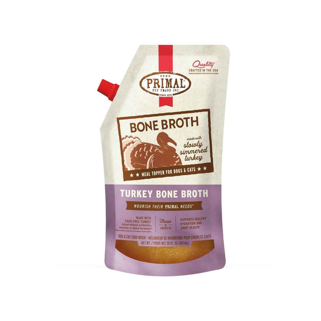 Primal Frozen Turkey Bone Broth