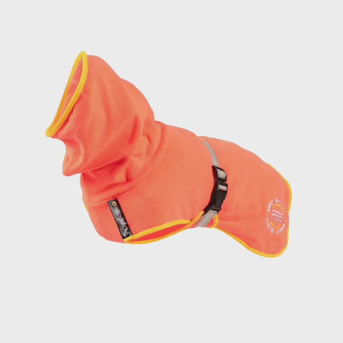 Body Glove Surf Pet Towel Robe Medium Neon Coral