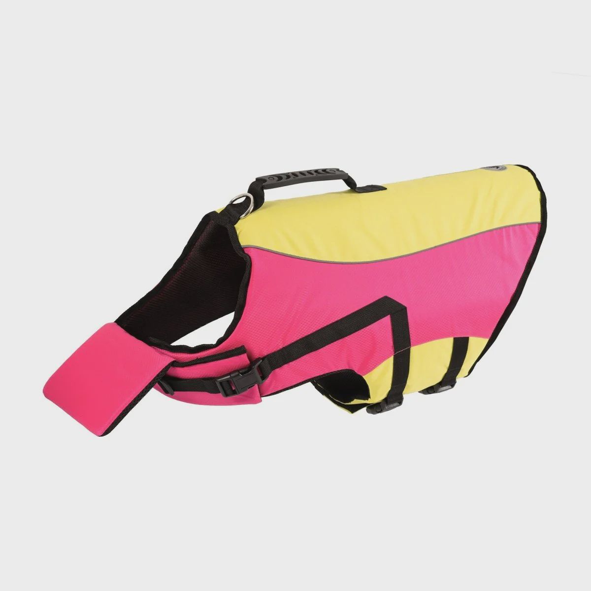 Body Glove Ripstop Pet Life Jacket Medium Pink/Yellow