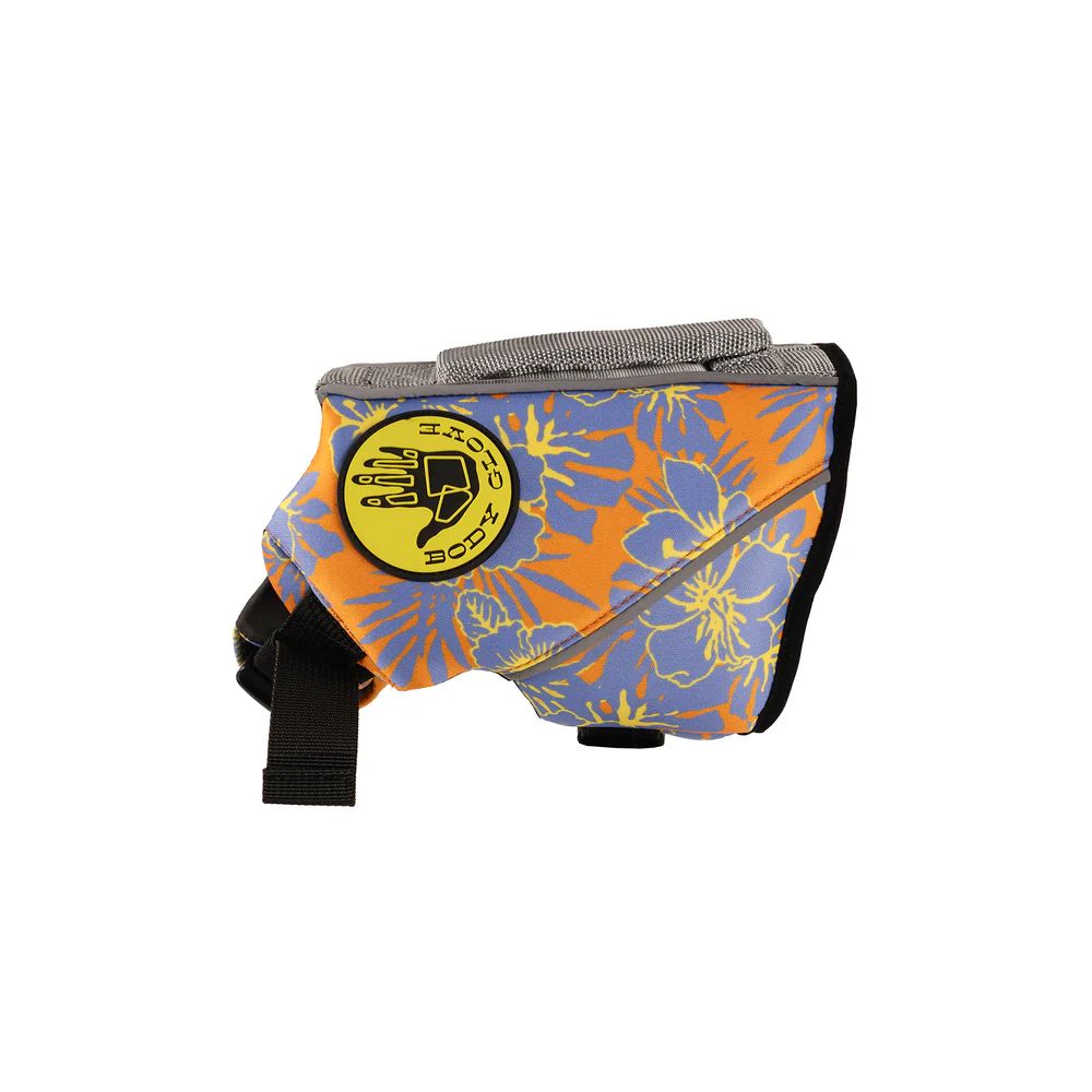 Body Glove Floral Neoprene Pet Life Jacket X-Large Floral Orange