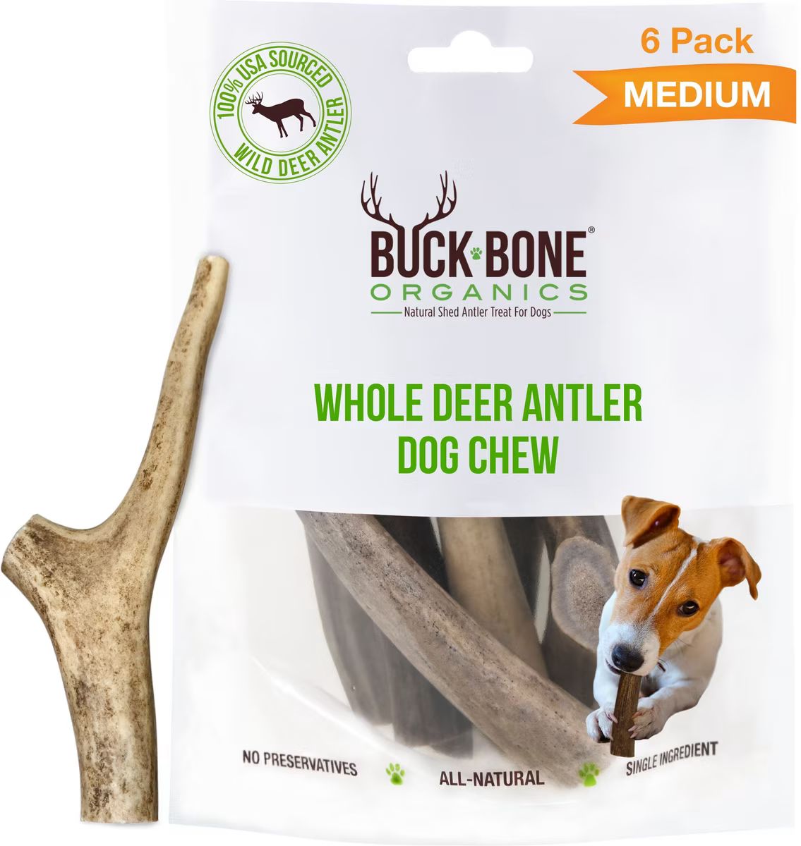 Deer Medium Whole 6 Pack