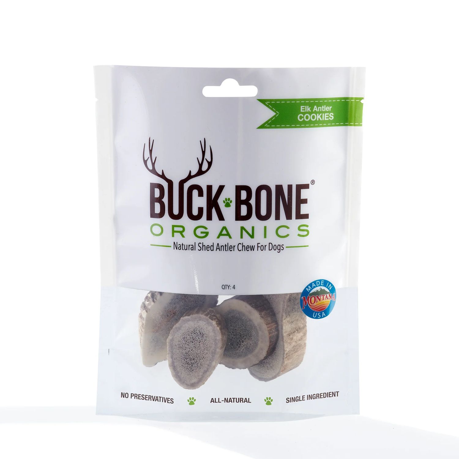 Elk Cookies Rounds 4 Bag