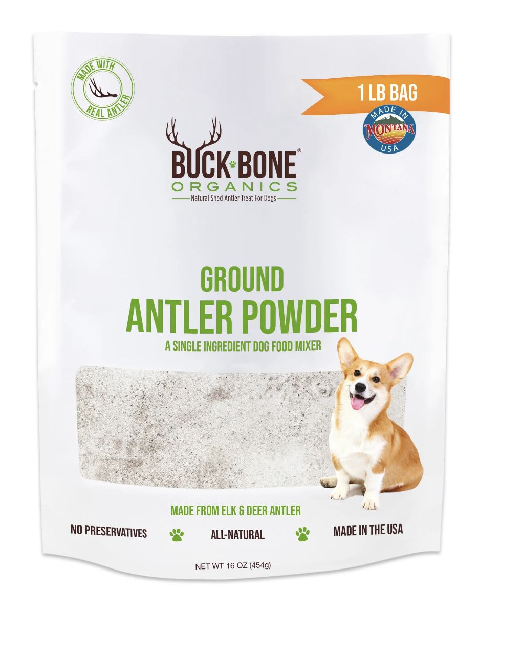 Ground Antler Powder 16 oz
