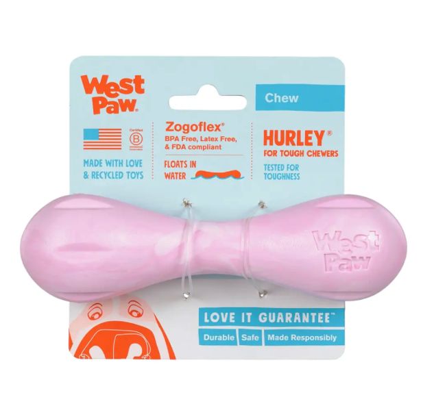 West Paw Hurley Bubblegum Swirl (Pink) Small