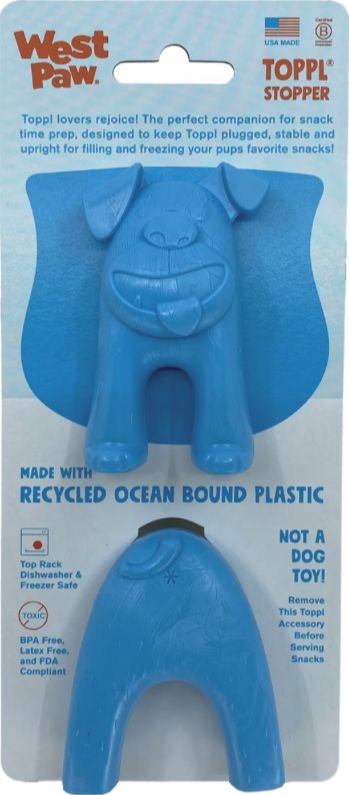West Paw Toppl Stopper (Blue)