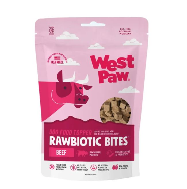 WEST PAW Rawbiotic Bites Beef
