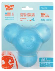 West Paw Tux Treat Dispenser for Tough Dogs - Large - Blue