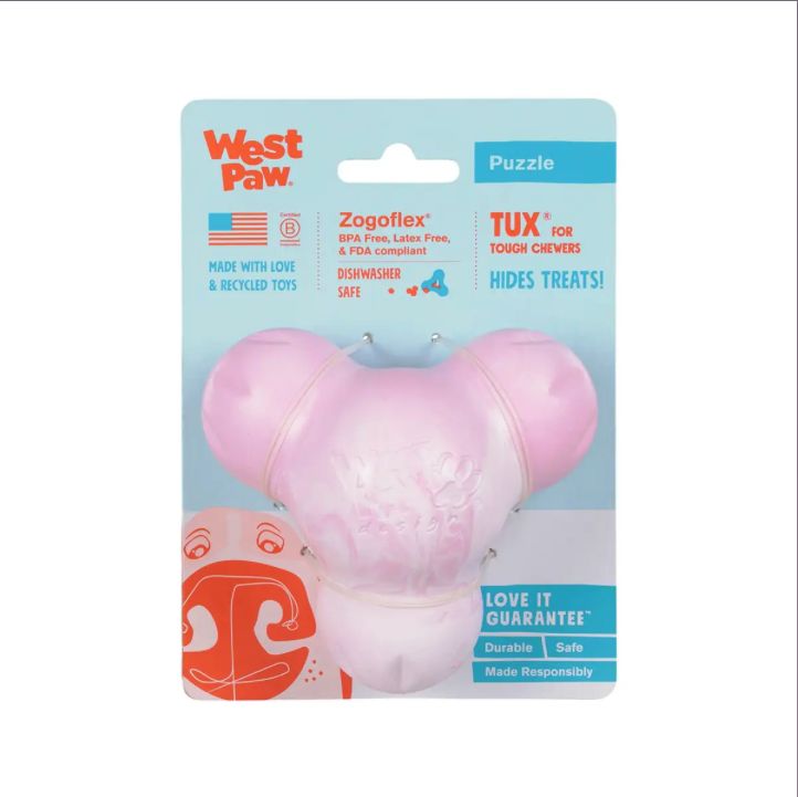 West Paw Tux Bubblegum Swirl (Pink) Large