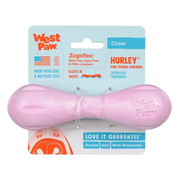 West Paw Hurley Bubblegum Swirl (Pink) Large