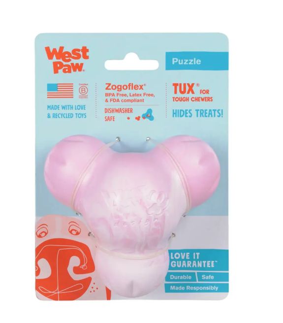 West Paw Tux Bubblegum Swirl (Pink) Small