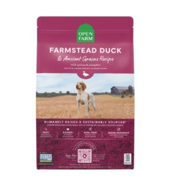 Open Farm Dog Ancient Grain Farmstead Duck 4#