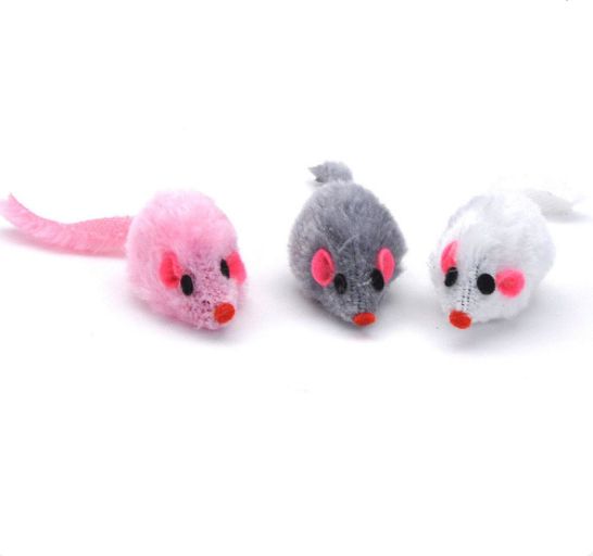 Coastal Pet Products Turbo Furry Mice Cat Toy