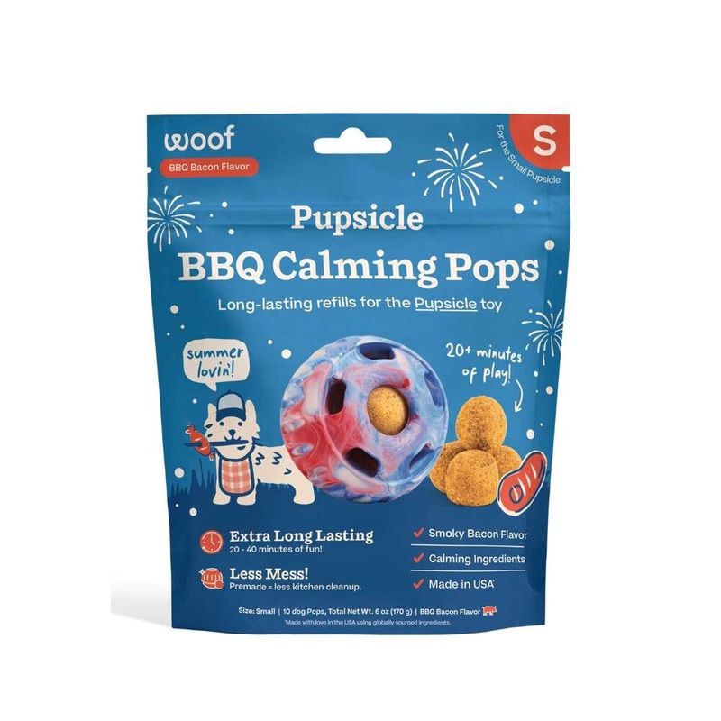 Woof BBQ Calming Refill Pops Small 4th July