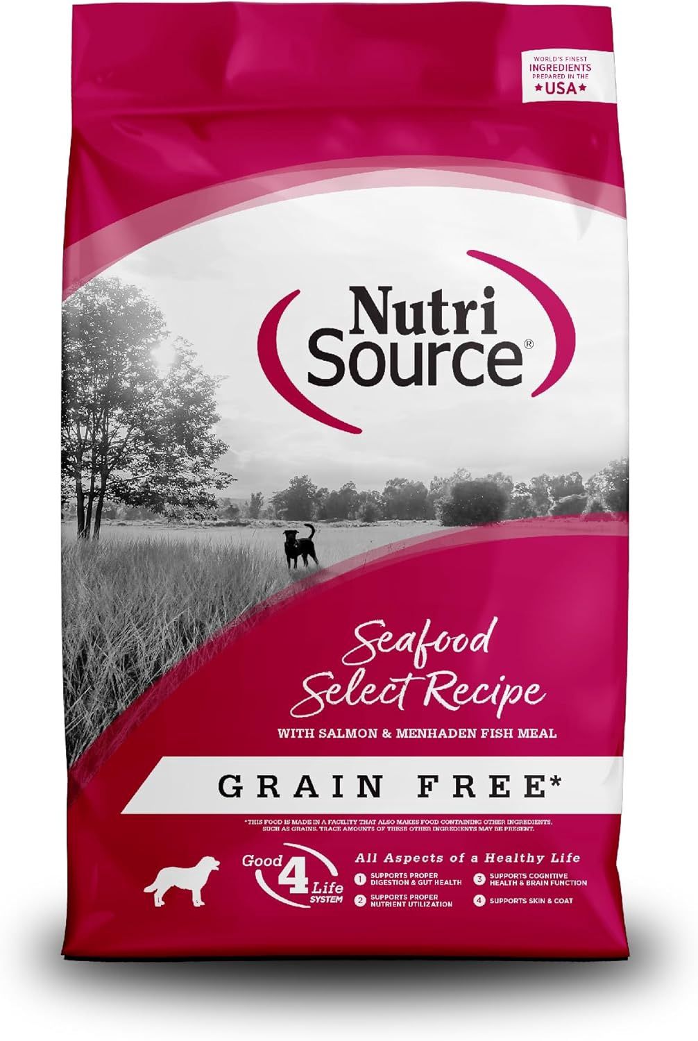 Nutrisource Grain Free Seafood Select Dog 12 Lb