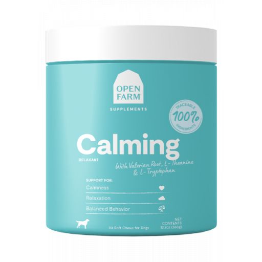 Supplements calming dog chews, 90-count