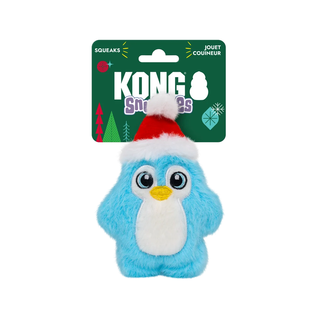 KONG HOLIDAY SNUZZLES MINI SANTA PENGUIN
