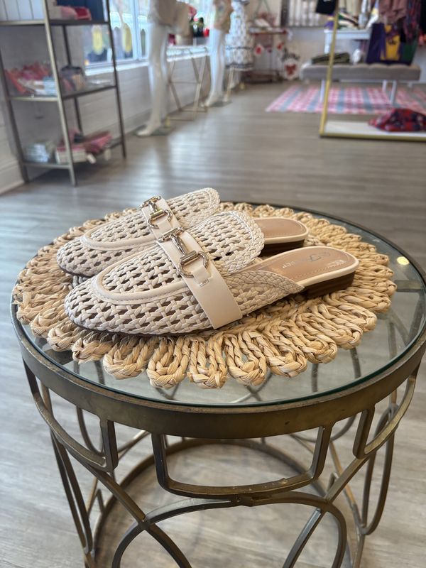 City Girl Woven Flats