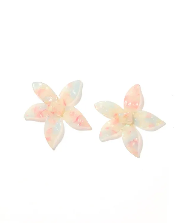 Annie Floral Statement Earrings