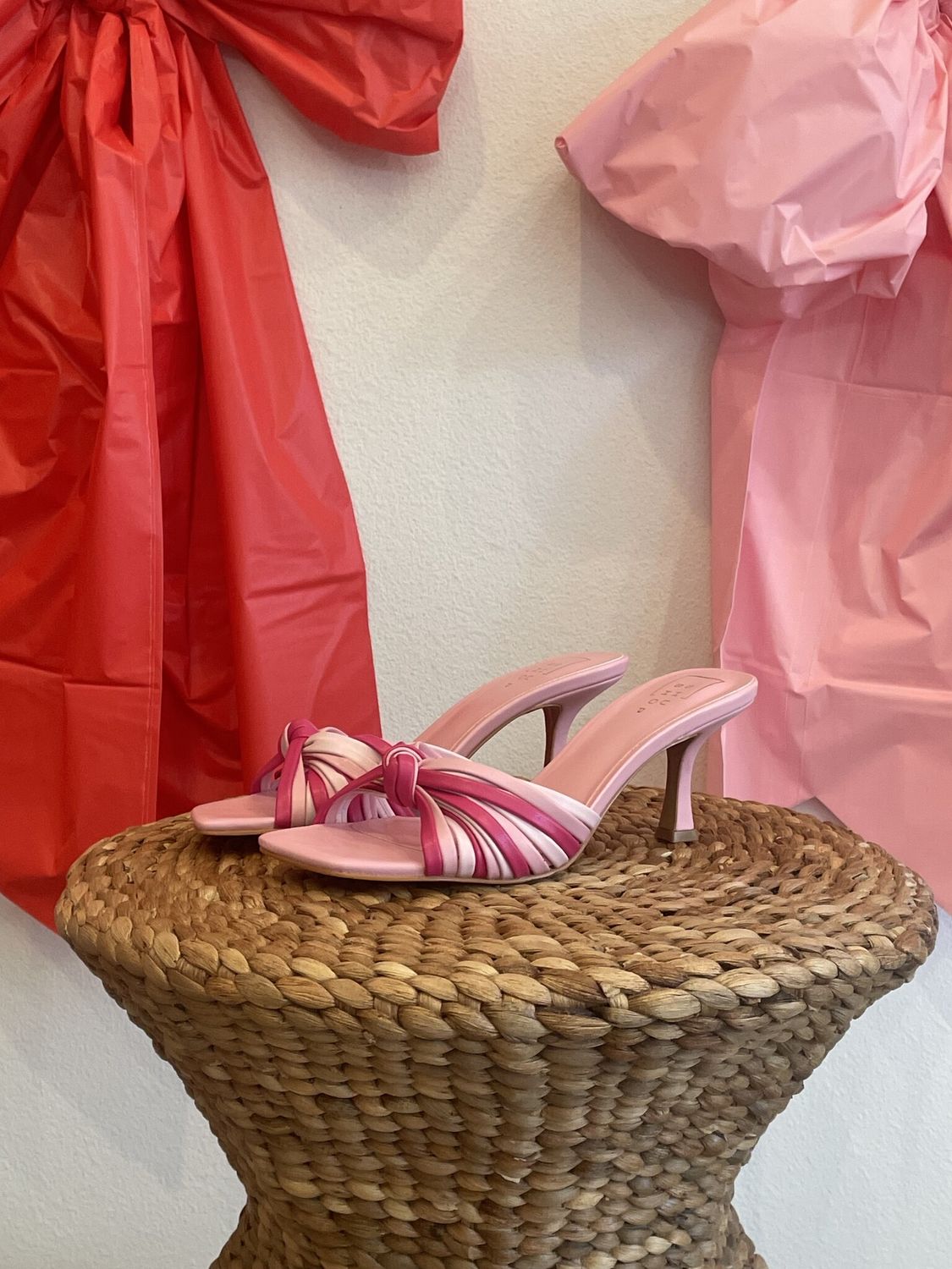 Shu Shop Georgina Two Toned Pink Heels