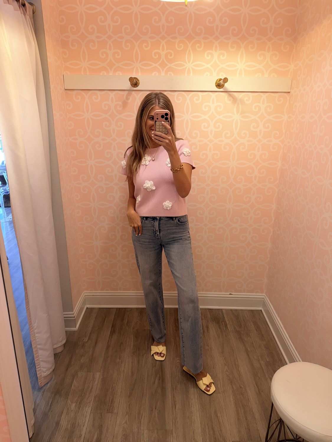 Fairytale 3D Flower Knit Top