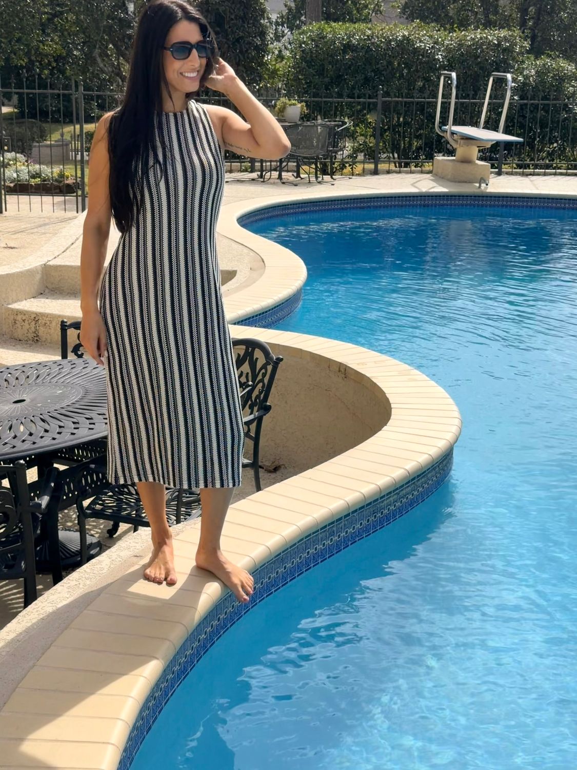 Moonlit Path Knit Dress