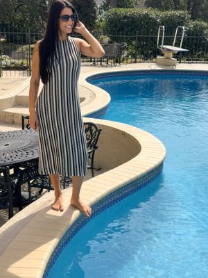 Moonlit Path Knit Dress