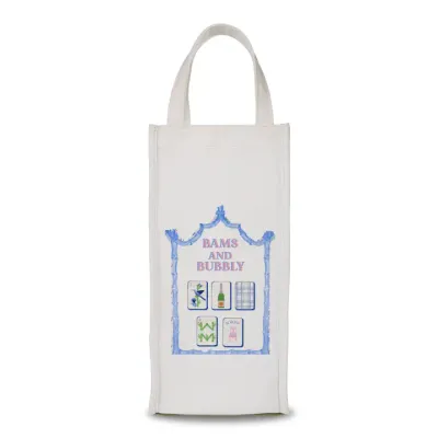 Toss Bams &amp; Bubble Wine Bag