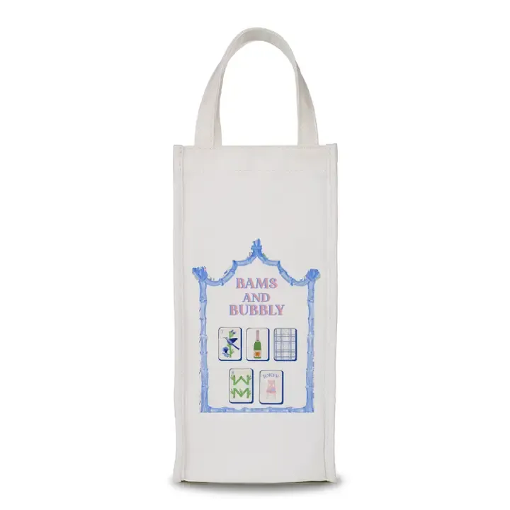 Toss Bams &amp; Bubble Wine Bag