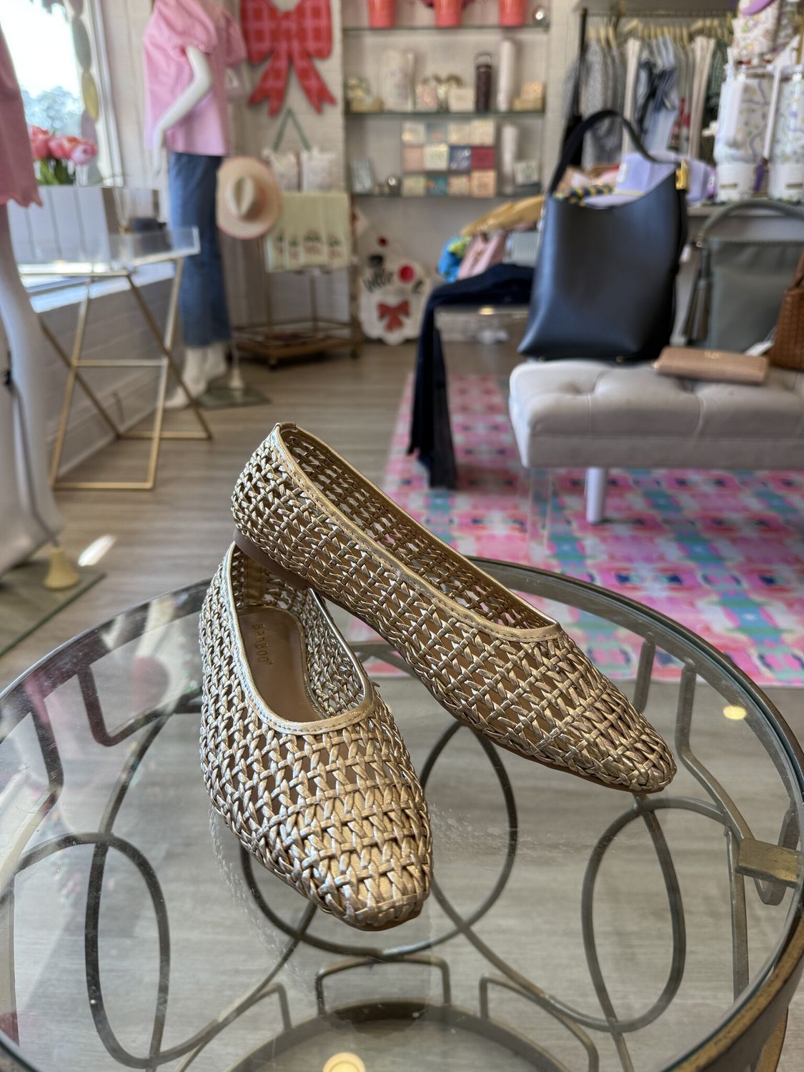 Highway-07 Metallic Ballet Flat