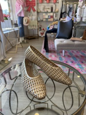 Highway-07 Metallic Ballet Flat