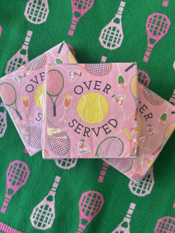 Soiree Overserved Cocktail Napkins