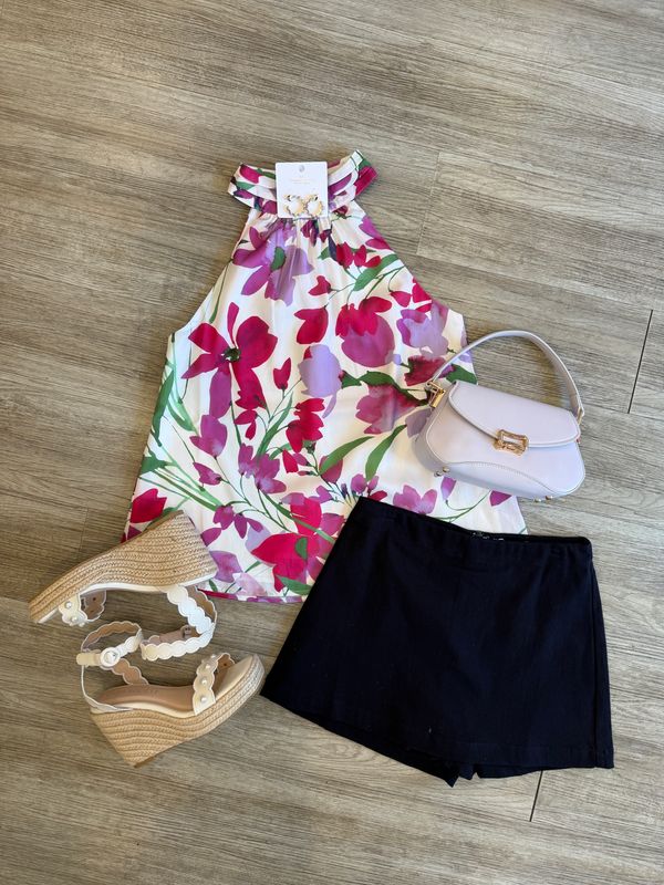 Kylie Halter Printed Top