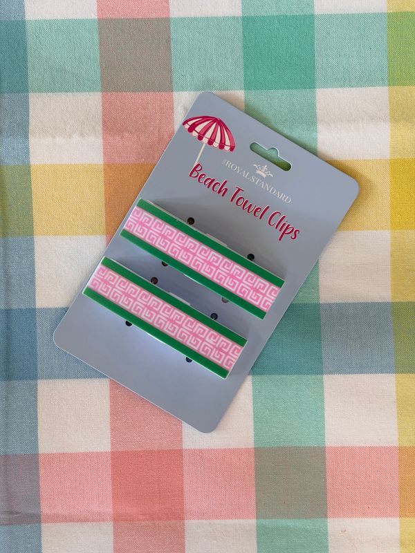 Cabana Beach Towel Clips