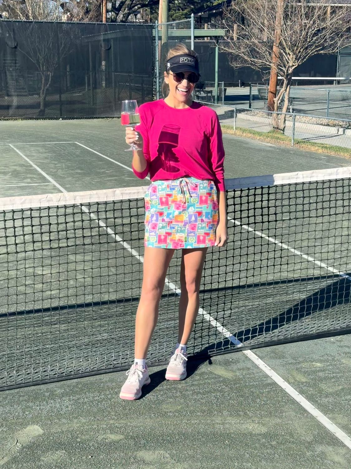 Postmarked In Paradise Skort