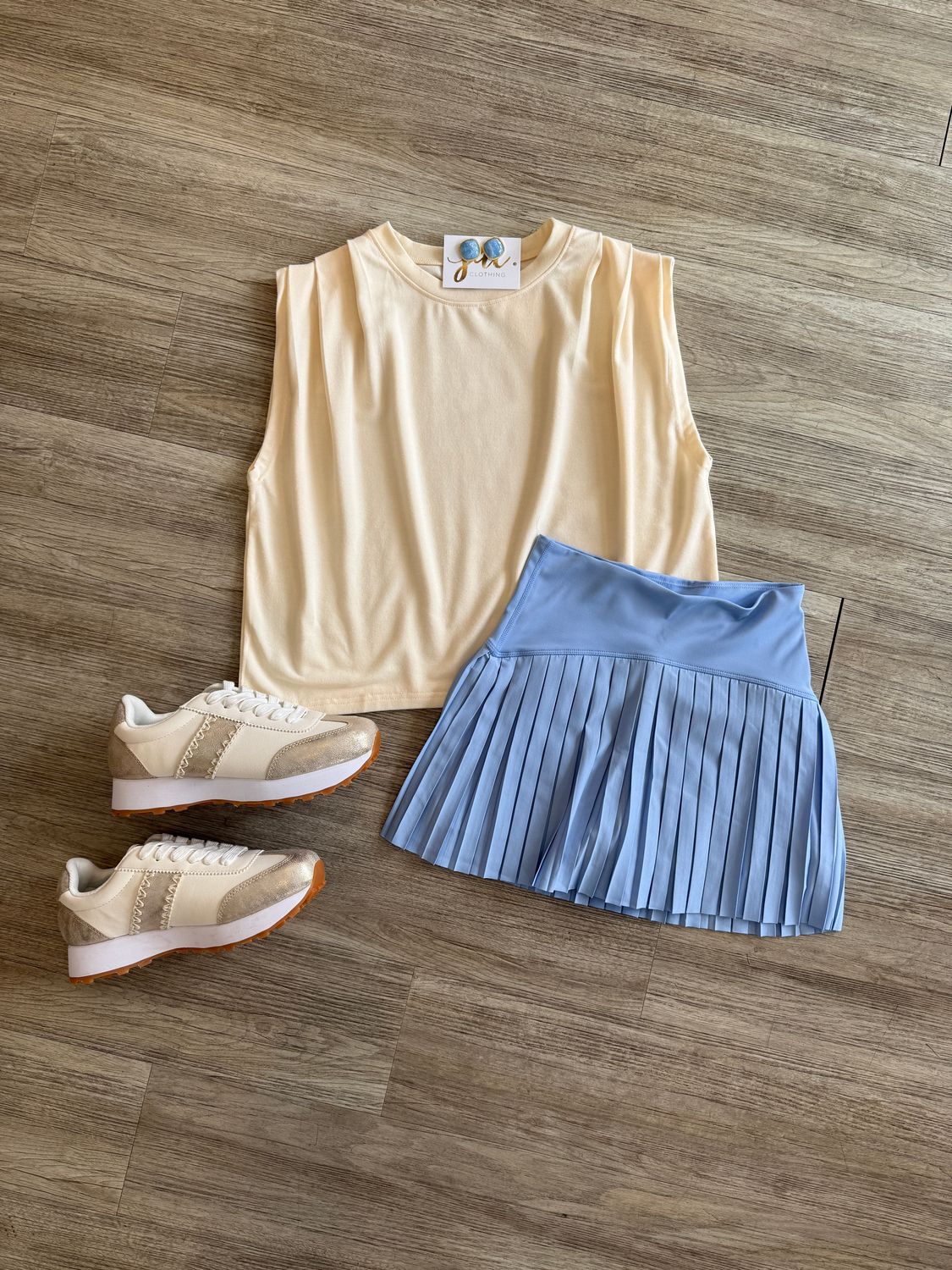 Z Supply Playing Doubles Tennis Skirt