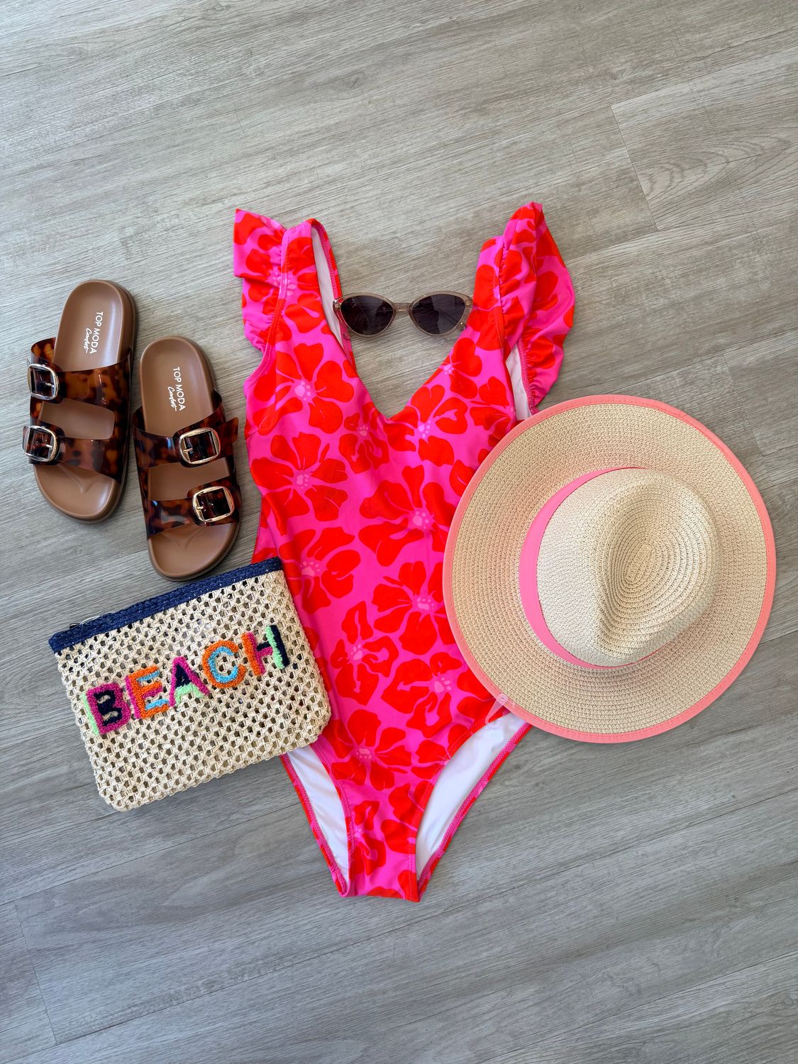 Mary Square Ashley Garden One-Piece Swimsuit