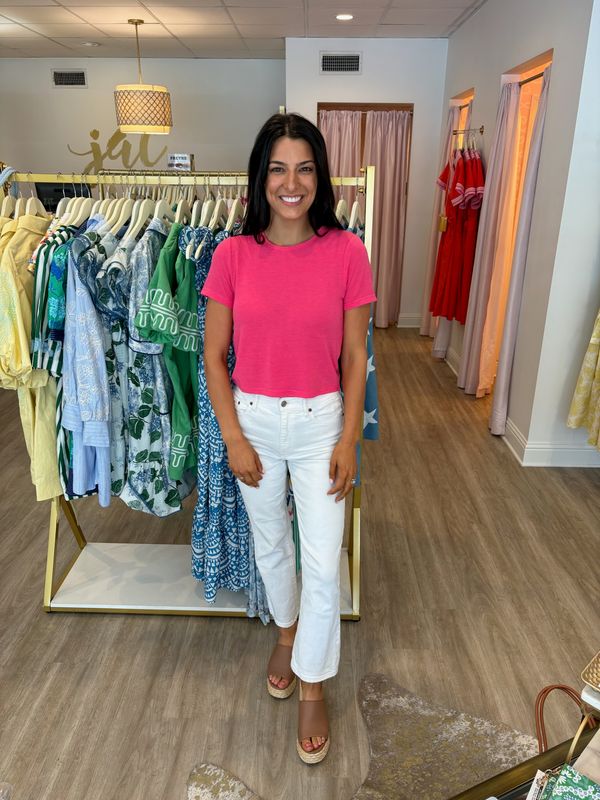 Hot Pink Faithful Tee